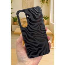 Vip Case Samsung Galaxy A57 Uyumlu Zebra Desenli Silikon Darbe Emici Klasik Korumalı Rubber Kılıf