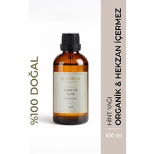 Radika Aromatherapy Organik Soğuk Sıkım Hint Yağı 100 ml Nemlendirici Özelliğiyle Tüm Cilt Tiplerine Uygun