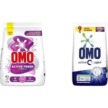 Fresh Renkliler Için 36 Yıkama Toz Deterjan (1 x 5500 G) ve Omo Oxygen Toz Çamaşır Deterjanı Beyazlar Için 9 kg