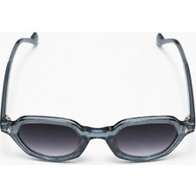 Legion Urban Edge Geometrik Çerçeve UV400 Koruma Füme Degrade Güneş Gözlüğü-Unisex Premium Tasarım