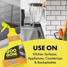 Goo Gone Kitchen Yağ Çözme - Mutfak Gres, Kir ve Fırında Pişmiş Yiyecekleri Giderir - 14 Fl. Oz. - 2047