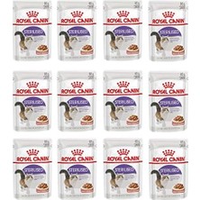 Canin Gravy Sterilised Kısırlaştırılmış Yaş Kedi Maması 85GR 12 Adet