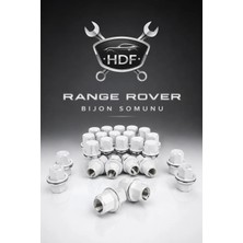 HDF Range Rover Bijon Somunu Beyaz Renk