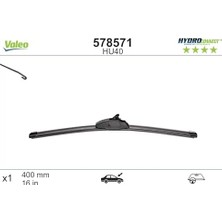 Valeo Hydroconnect Upgrade Silecek Auris (2009-2012), Chevrolet Captiva (2011 ve Sonrası), Dokker (2015-2021), (400 Mm) 578571