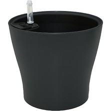 Akıllı Saksı, Iç Mekan Bitkileri Için Kendi Kendini Sulayan Çiçek Bitki Saksısı, 4’lü Set Su Seviye Göstergeli Plastik Akıllı Saksı