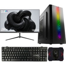 Xaser XSR1235 I3 13100F 8gb Ram 256GB SSD 2gb GT610 23.8" Monitör Ultra Performanslı Ofis Bilgisayarı
