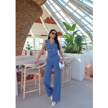 Esra Helvacı Eh Collection Kruvaze Detay Tulum