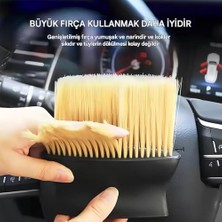 Torpido Oto Fırçası, Klima ve Torpido Temizlik Aleti, Araç Içi Derinlemesine Temizlik Güçlü Kıl Yapısı