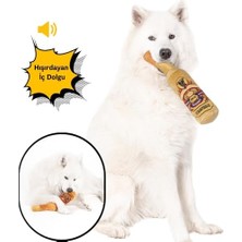 Şişe Köpek Oyuncağı Sesli Köpek Oyuncak Köpek Çekme Oyuncağı Hışırdayan Peluş Oyuncak