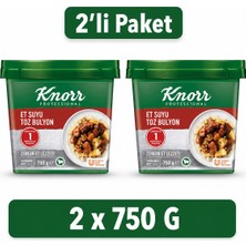 Knorr Fs Et Suyu Bulyon 750 gr x 2 Adet - Profesyonel Et Bulyon