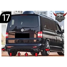MM Tunning Transporter T6 (2010-13) Uyumlu Arka Tampon Eki