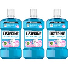 Smart Rinse Çocuklar Için Alkolsüz Antikav Sodyum Florür Gargara, Ada Diş Boşluğu Koruması Için Ağız Durulama Kabarcık Patlaması, Çocuk Ağız Bakımı Için Kabarcık Patlama Lezzeti, 500 ml (3'lü Paket)