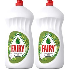 Temiz & Ferah Sıvı Bulaşık Deterjanı 650 ml Elma Kokulu 2li Paket