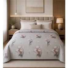 Pınarhome collection 100% Pamuk Digital Baskı Waffle Petek Pike Yatak Örtüsü Çift Kişilik 220 x 240 (Paket Içeriği Sadece Pike Yatak Örtüsüdür.)