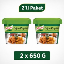 Knorr Cajun Çeşnisi 650 gr x 2 Adet - Baharatlı Cajun Çeşni Karışımı
