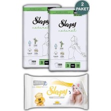 Natural Ultra Hassas Hijyenik Ped Gece 36 Adet, Sensitive 50'li Islak Mendil ve Rosıe