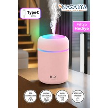 Nazalya H2O 300 ml Ulrasonik Hava Nemlendirici ve Aroma Difüzörü