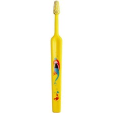 Tepe Kids 3+ Yaş Yumuşak Diş Fırçası Sarı Renkli Çocuklar İçin Özel Tasarım