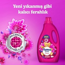 Yumoş Konsantre Çamaşır Yumuşatıcısı Orkide 2520 ml (4 Paketi)