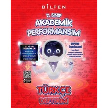 7. Sınıf Türkçe Akademik Performansım Defterim