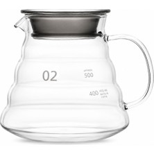 Mira's Coffee 600 ml Borosilikat Kahve Server