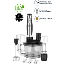 Fakir Multi Blend 1700W Siyah Blender Seti
