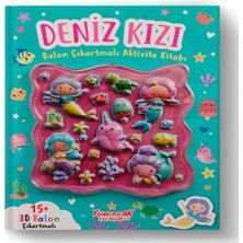 Uravas Store Deniz Kızı Bn Çıkartmalı Aktivite Kitabı