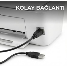 HBMB Store Hadron HDX7507 Usb-A (E) - Usb-B (E) 5mt Yazıcı Kablosu - Siyah