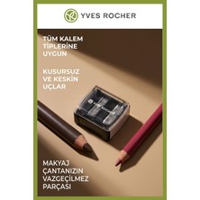Yves Rocher Göz ve Dudak Kalemleri Için Ikili Kalemtıraş - Kalemleri Kırmayan Zarar Vermeyen Kaliteli Bıçaklar