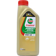 Castrol Power1 Scooter 10W-40 4t 4 Zamanlı Motosiklet Motor Yağı 1 Litre (Jaso Mb)