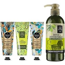 HBMB Store Deep, Blue, Zeytinyağlı El Kremi 50 ml ve Zeytinyağlı Losyon 250 ml