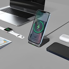 HBMB Store Labs BL33 3 In 1 For Magsafe ve Uyumlu Standlı Kablosuz Powerbank 5200MAH