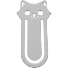 HBMB Store 3D Baskı Sevimli Kedi Kitap Ayracı 10'lu Set Plastik