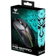 HBMB Store Aula F813PRO 12400DPI Rgb Optik Gaming Oyuncu Mouse