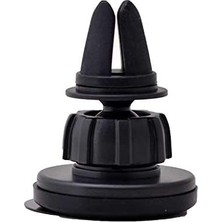 HBMB Store Magnetic Air Vent Mount X16 Petek Araç Içi Telefon Tutucu Siyah