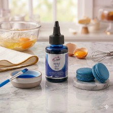 Bal10 Dünyası Dr. Gusto Mavi Renk Su Bazlı Likit Sıvı Gıda Boyası 60 Gram