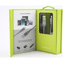HBMB Store Mfı Lightning Hızlı Şarj ve Data Kablosu 1 Metre - Hızlı Şarj, Dayanıklı Örgülü Yapı, Uyumlu