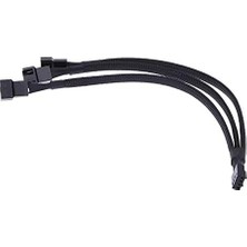 HBMB Store 4303 Fan Çoklayıcı Y Pwm Kablosu 4 Pin Switch 3 Pin 3 Port