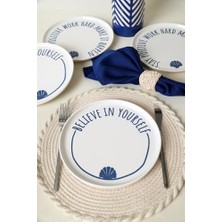 HBMB Store Ocean Muse Nordıc Pasta Tabağı 22 cm 4 Adet 22950-55