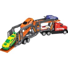 HBMB Store Wheels Die Cast Metal Sürtmeli Araç Taşıyıcı Tır