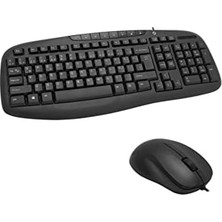 HBMB Store FK-4825QU USB Q Kablolu Klavye-Mouse Set