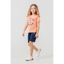 U.s. Polo Assn. 2535 Kız Çocuk Şort Pijama Takım