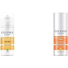 HBMB Store Herbal Dry Yüksek Korumalı Fluid 50 Spf Güneş Koruyucu Yüz ve Dekolte Bölgesixcelenes Sea Buckthorn Dengeleyici Yüz Bakım Kremi Yağlı/karma Ciltler (50 Ml)