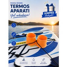 3B Paddle Board Sup Board Kano Ikili Termos Kupa Eşya Tutucu - Turuncu