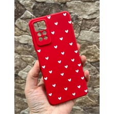 Vip Case Redmi Note 11 Pro/note 12 Pro 4g Uyumlu Mini Beyaz Kalp Desenli Silikon Darbe Emici Korumalı Kılıf