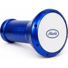 Marla Çömlek Darbuka Düz Mavi Model
