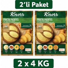 Knorr Fs Pratik Patates Püresi 4 kg x 2 Adet - Profesyonel Patates Püresi