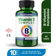 Multimed B Vitamini Kompleksi – Enerji Artırıcı & Sinir Sistemi Destek – 60 Tablet
