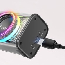 HBMB Store Rgb LED Işıklı Bluetooth 5.1 Kablosuz Hoparlör
