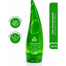 Bio Asia Aloe Vera Şampuan – Nemlendirici & Yumuşatıcı Günlük Saç Bakımı 250 ml